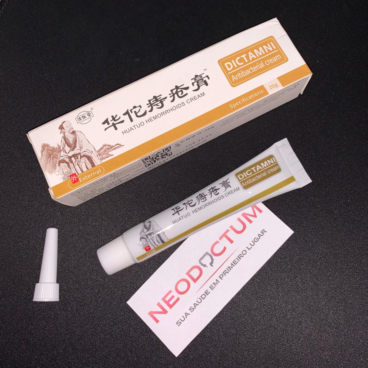 Kit 5 Pomadas Japonesa para Hemorroidas - DICTAMNI